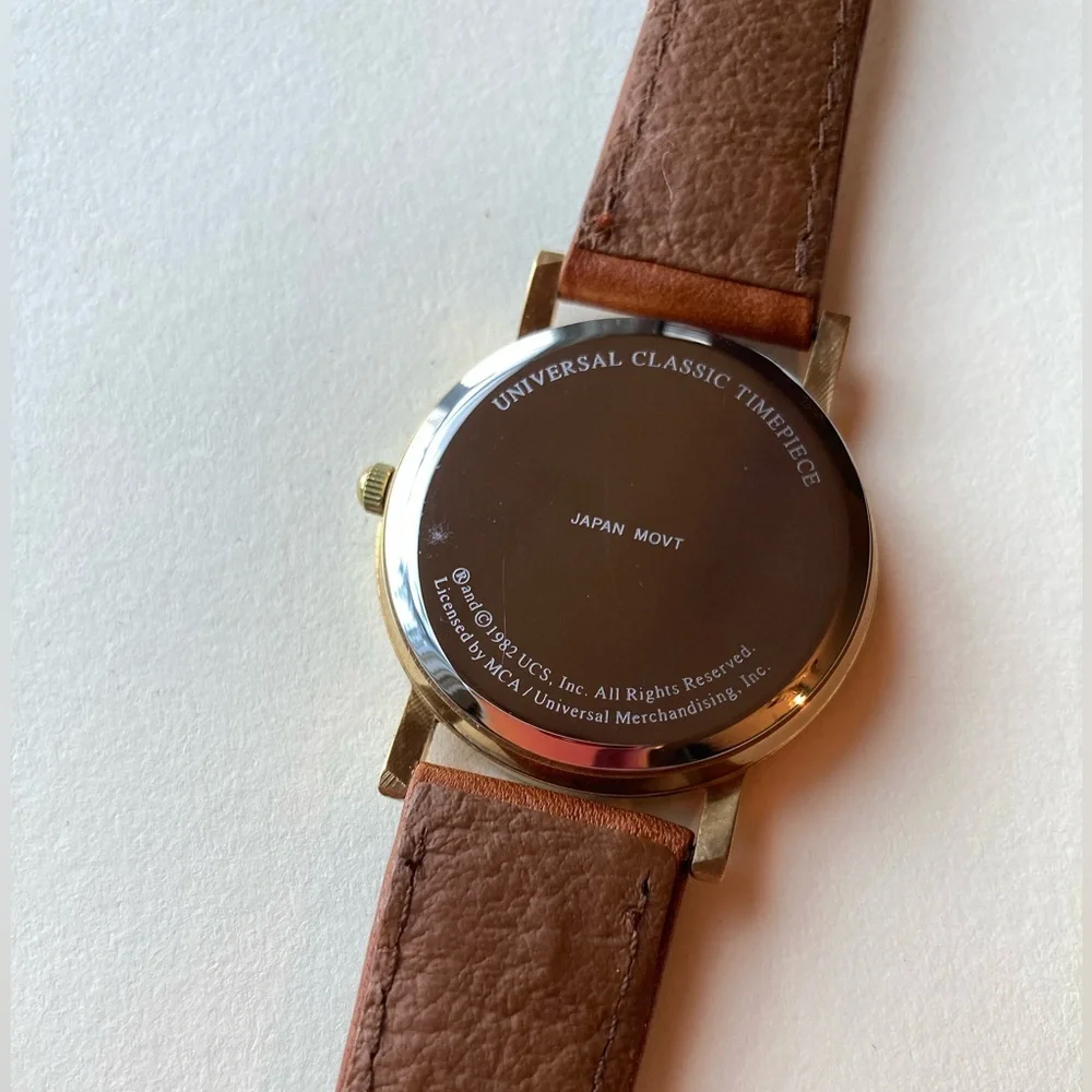 E.T. The Extra Terrestrial 1982 Universal Classic Timepiece Wristwatch